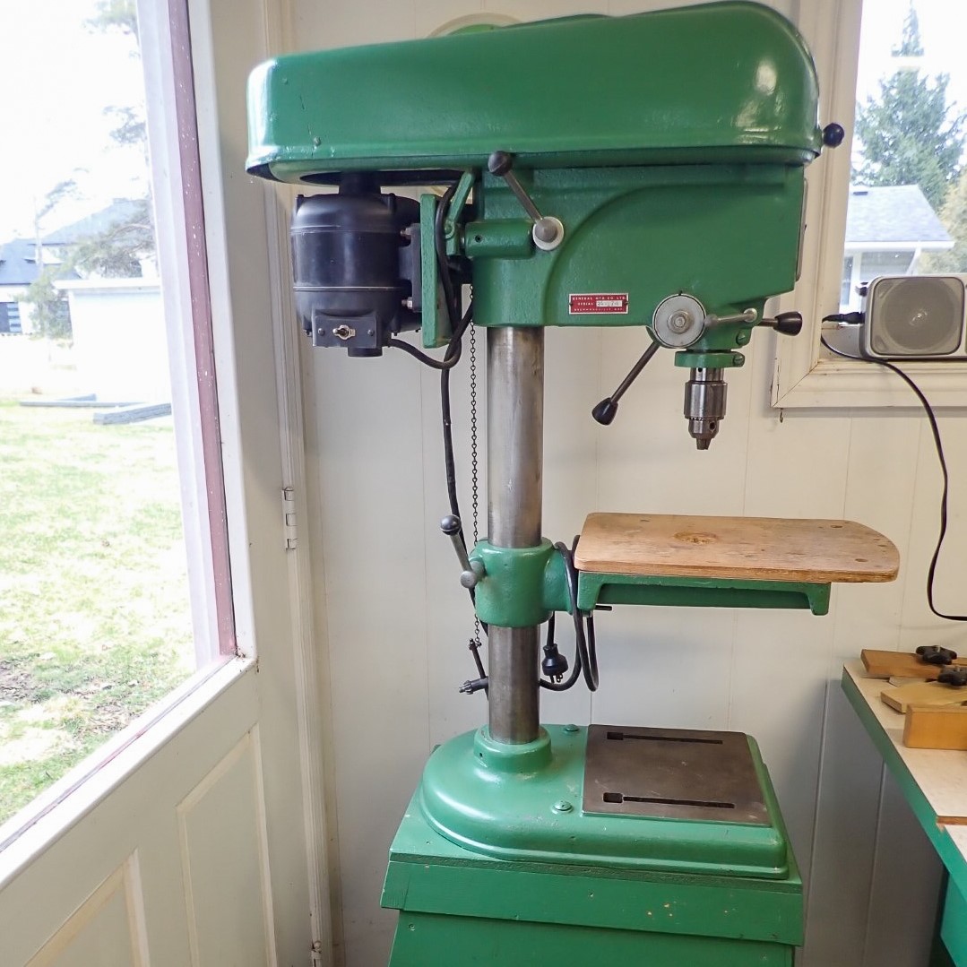 Drill press sold by online auction at Rapid-Sell