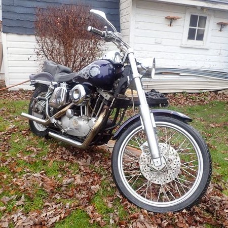 Motorcycle sold by online auction at Rapid-Sell
