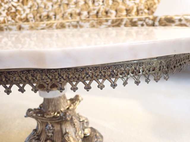 Ontario Auction - Hegedeus - Burlington | Marble Top Coffee Table