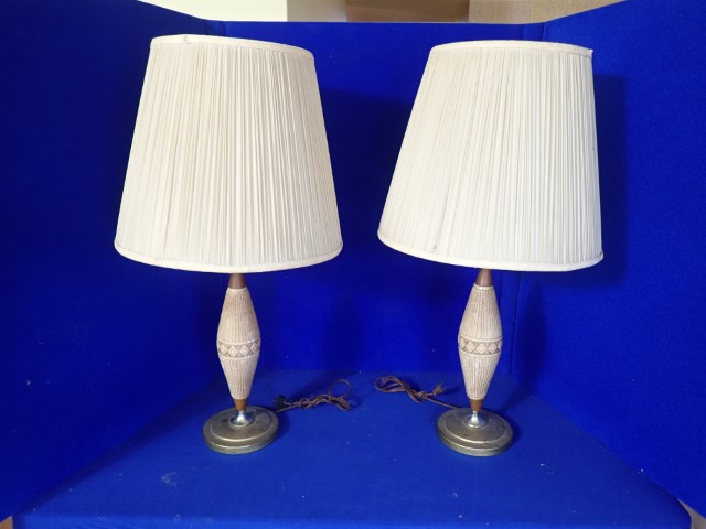 Ontario Auction | MCM Side Table Lamps | Estate of Kathleen Taylor Auction