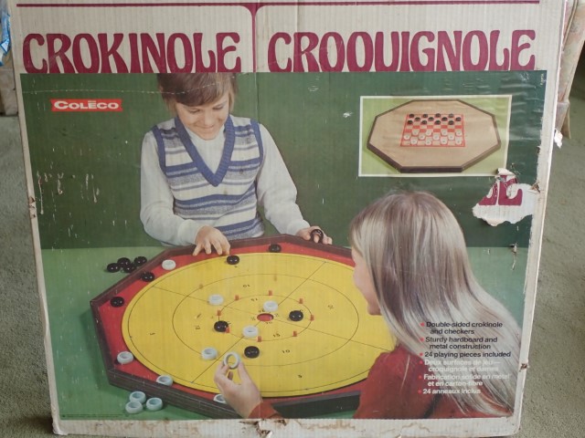 Ontario Auction | Vintage Crokinole Board