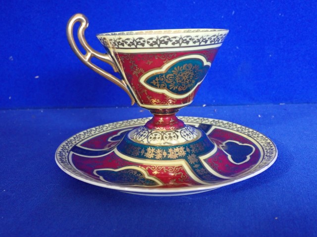 Ontario Auction | Antique Royal Vienna Teacup & Saucer