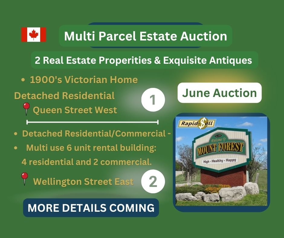 Multi Parcel Estate Auction - Mount Forest