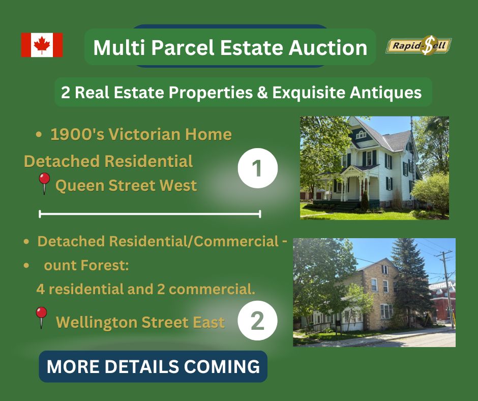 Multi Parcel Real Estate Auction - Mount Forest