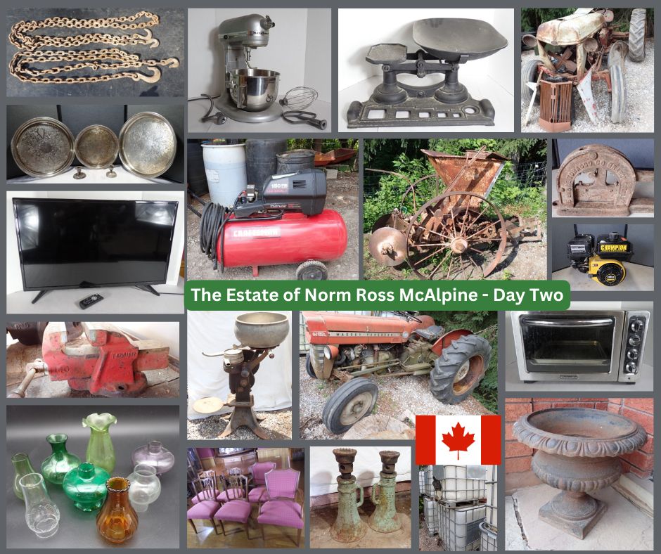 The Estate of Norm Ross McAlpine - Caledon | Auctions Ontario | Auctions Ontario | Online Auctions