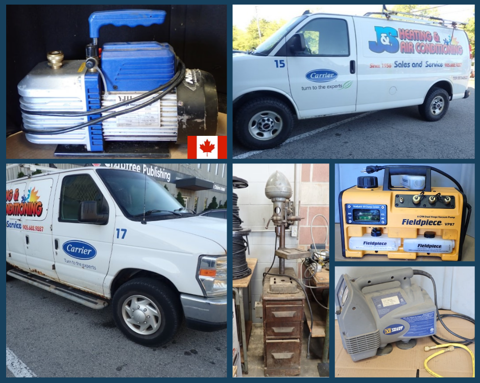J&S Heating and Air Conditioning Auction